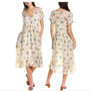 Johnny Was Jane Dress With Slip Size Large